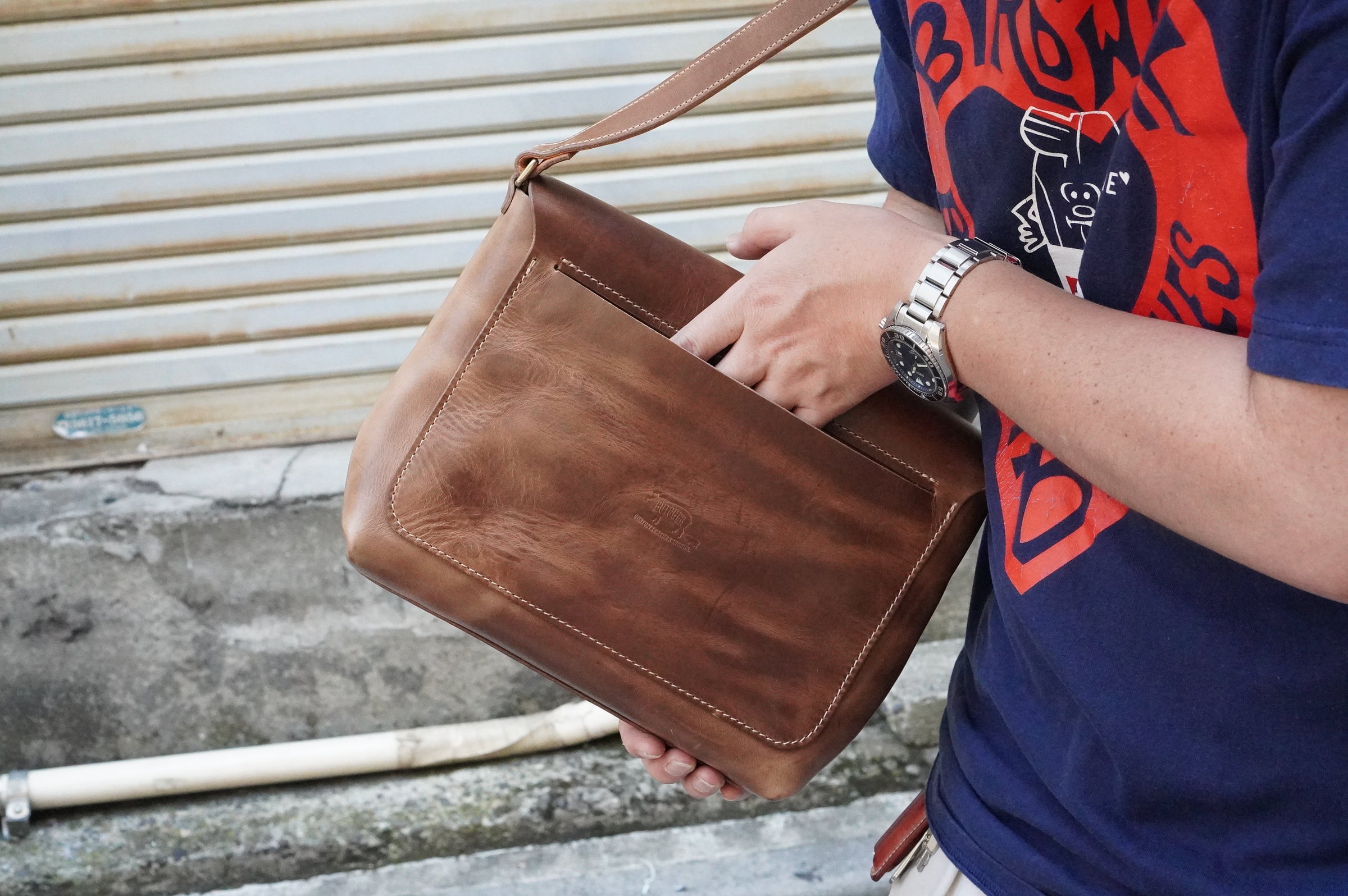 BUTCHER PRODUCTS ベルト Large Classic belt shoulder | BUTCHER CUSTOM LEATHER WORKS.