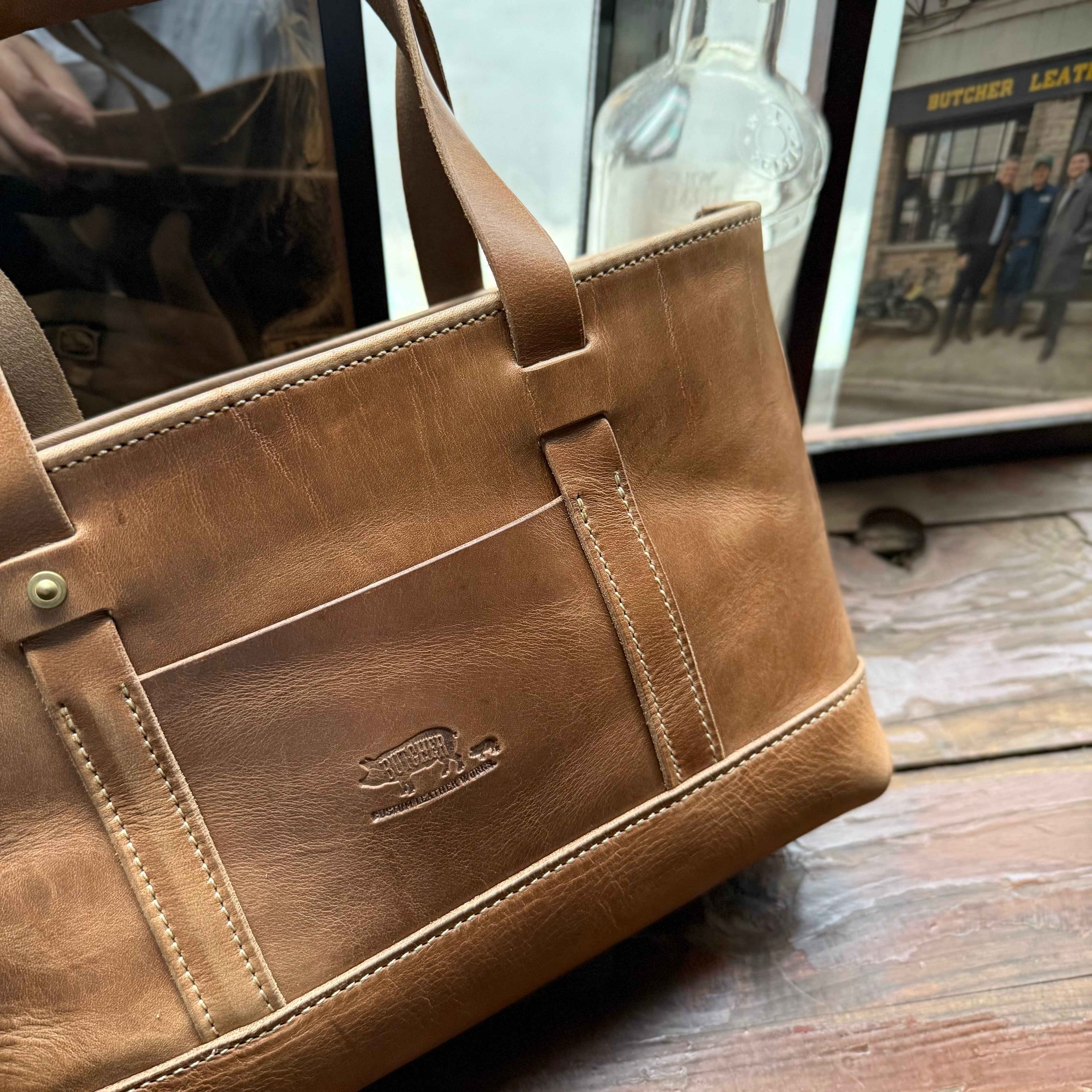 Dax tote | BUTCHER CUSTOM LEATHER WORKS.