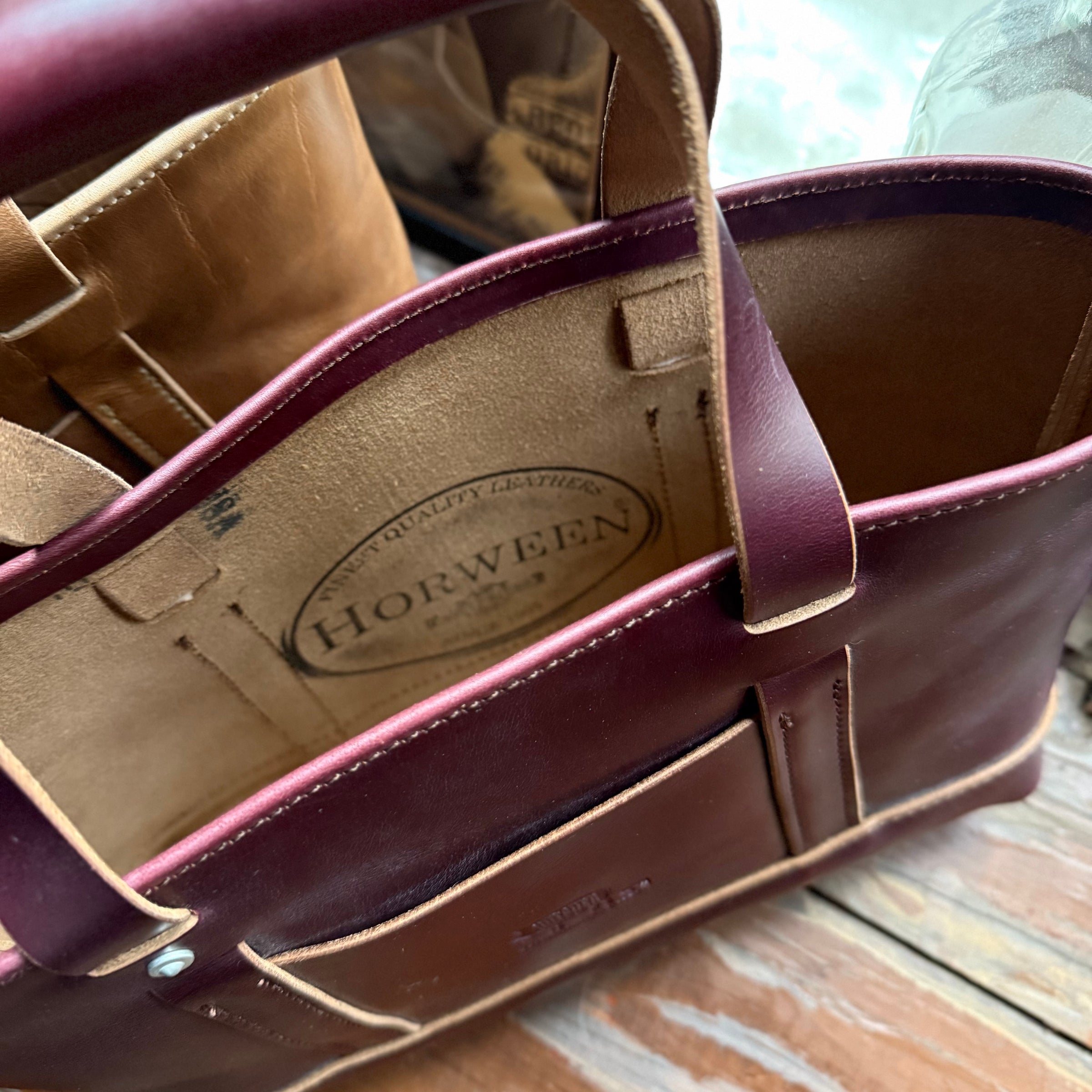 Dax tote | BUTCHER CUSTOM LEATHER WORKS.