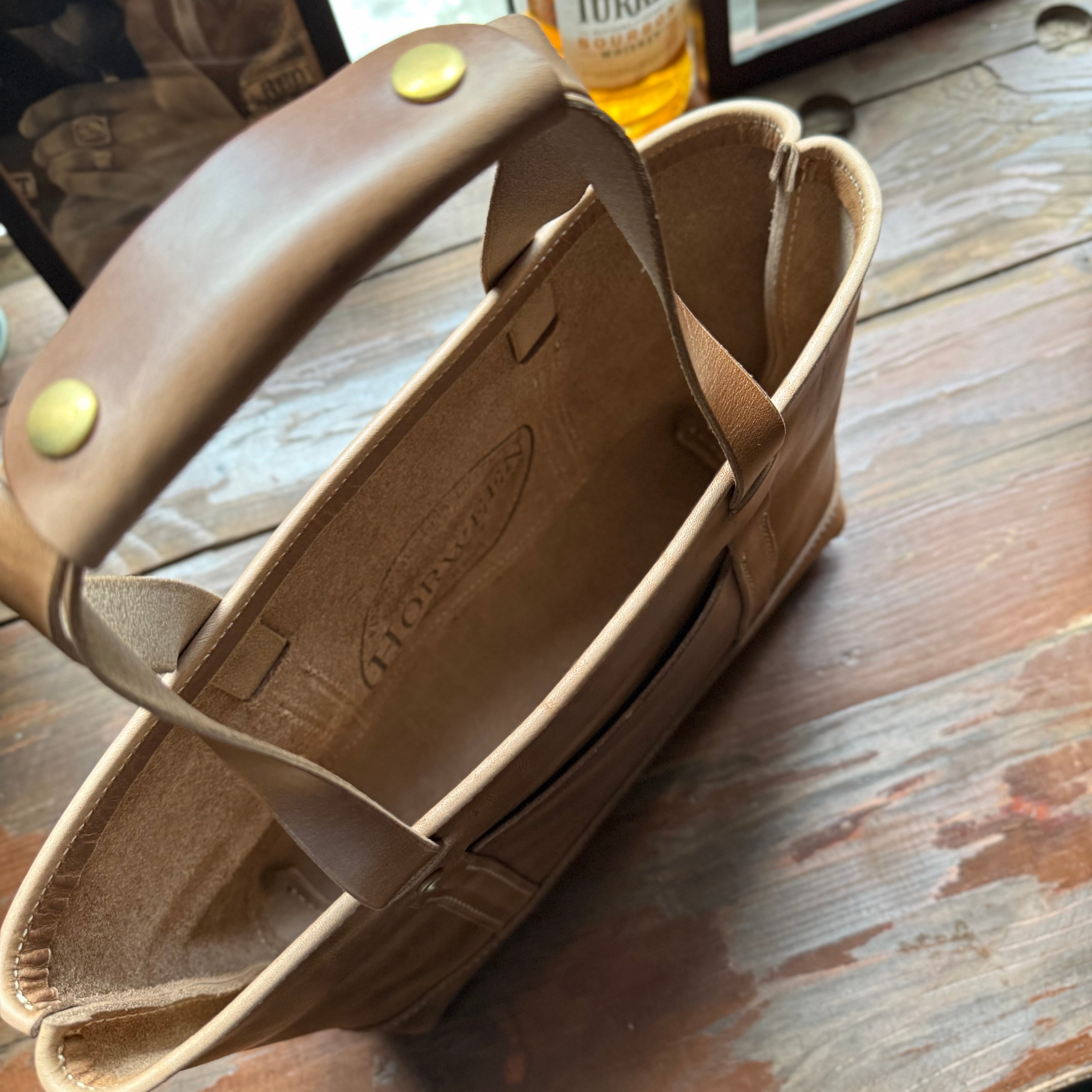 Dax tote | BUTCHER CUSTOM LEATHER WORKS.