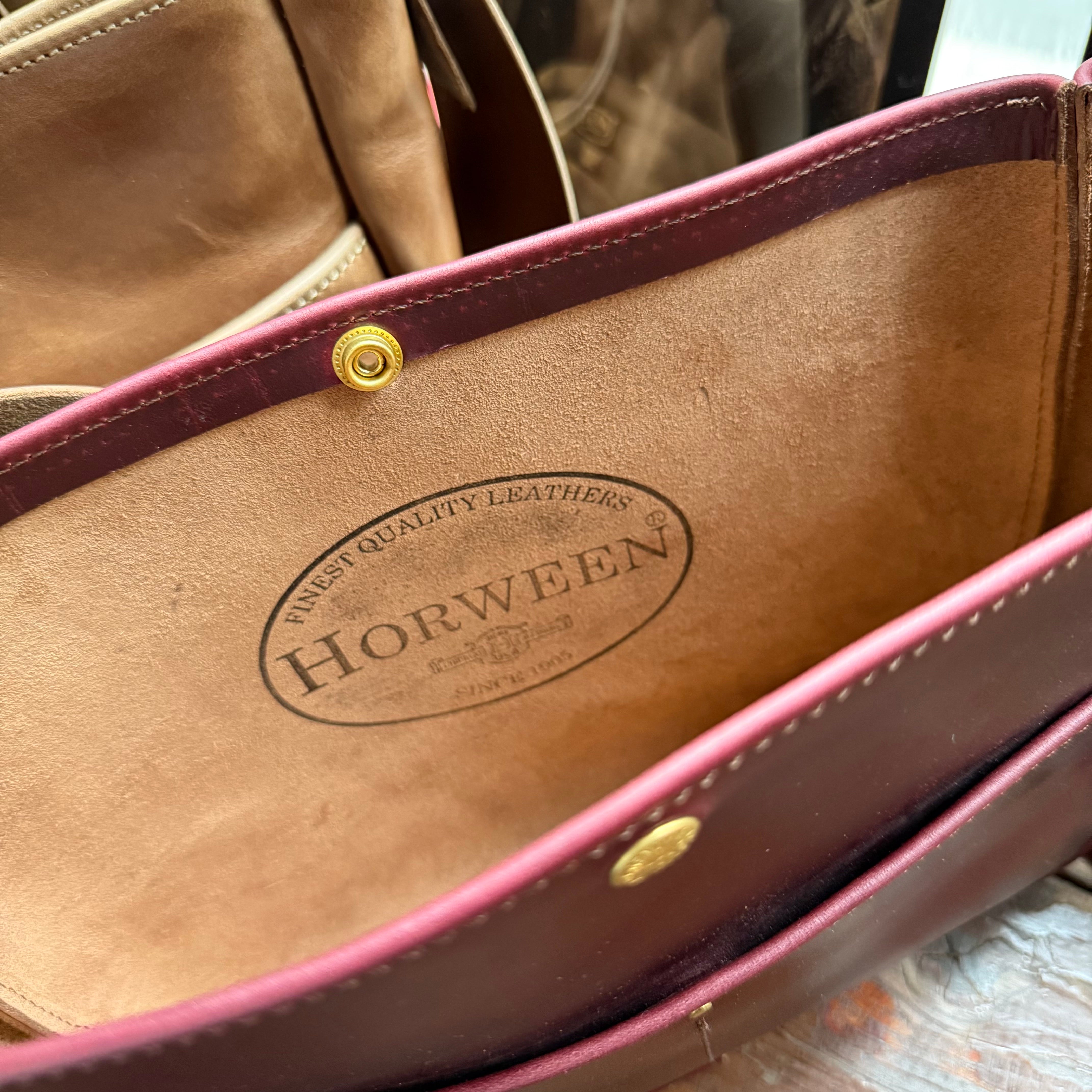 News paper bag SS | BUTCHER CUSTOM LEATHER WORKS.