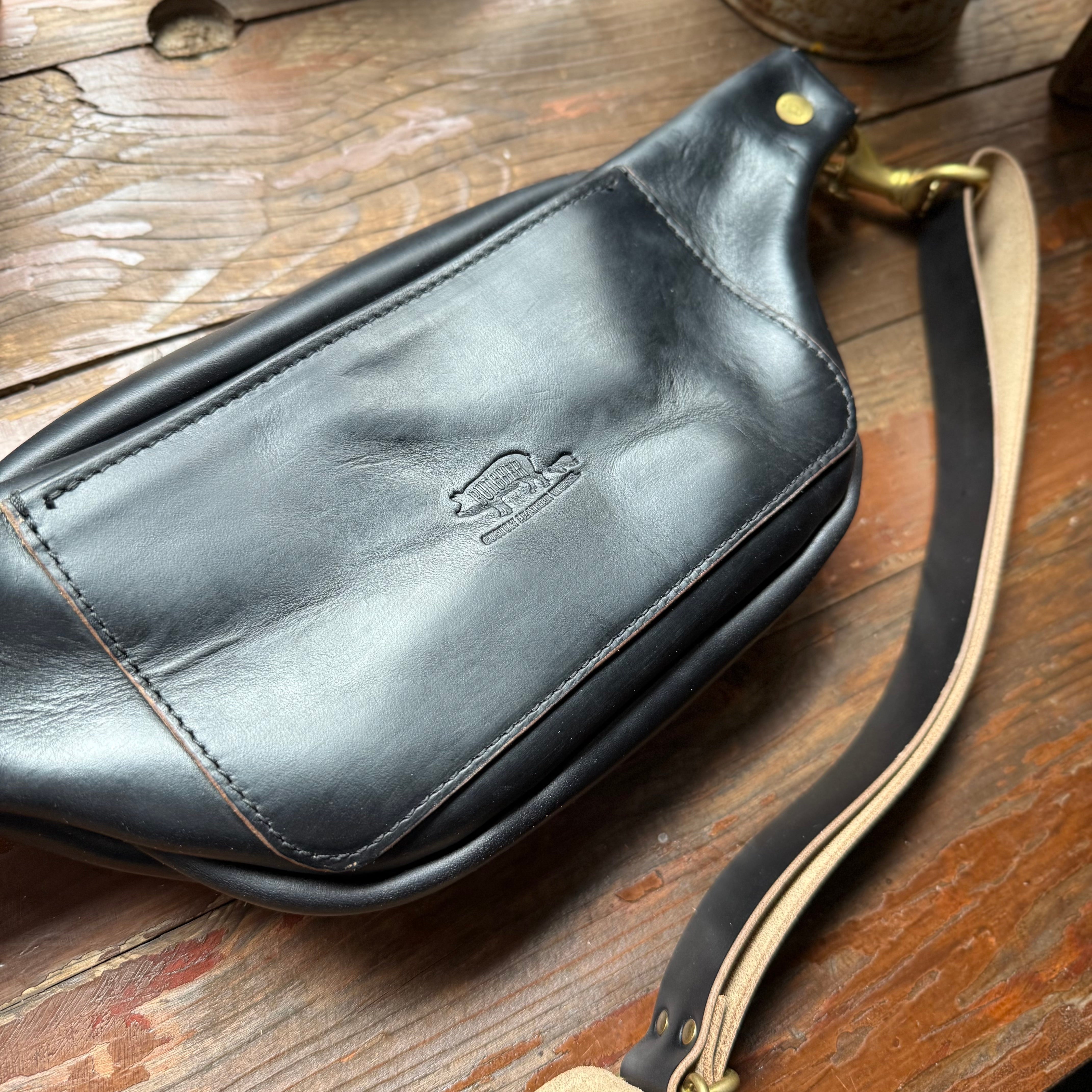バッグ BUTCHER CUSTOM LEATHER WORKS Fanny pack Fanny pack | BUTCHER CUSTOM LEATHER WORKS.