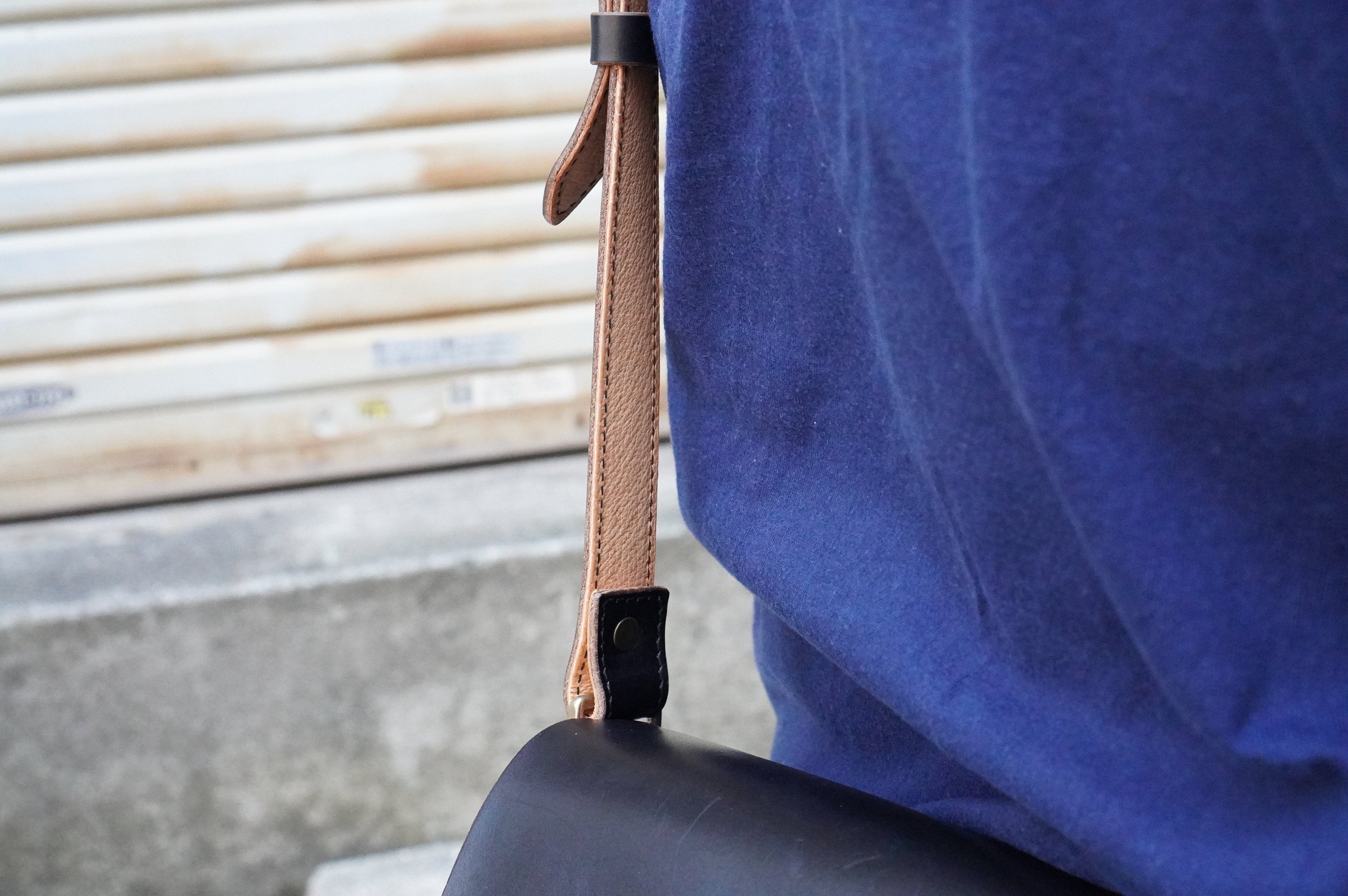 Large Classic belt shoulder | BUTCHER CUSTOM LEATHER WORKS.