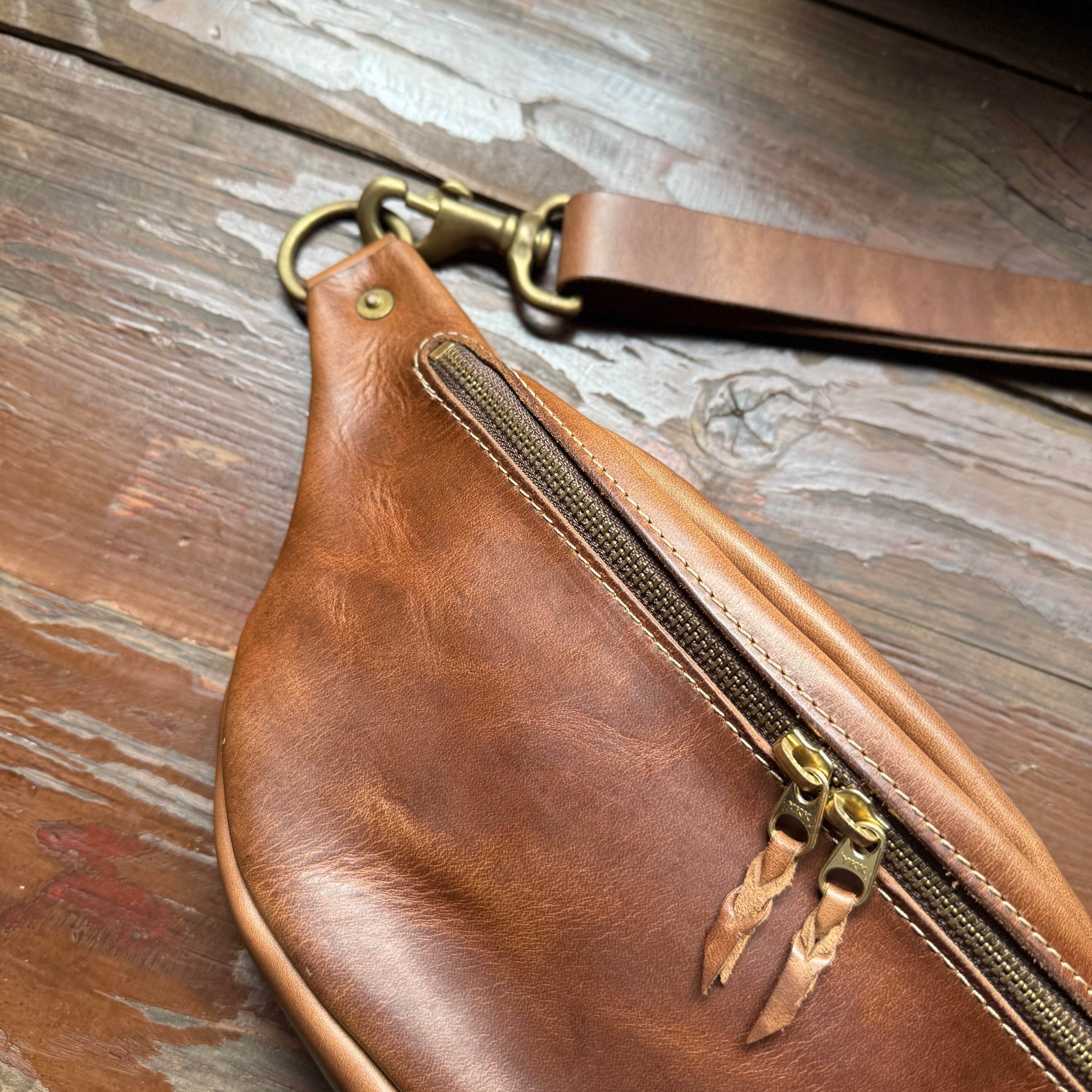 バッグ BUTCHER CUSTOM LEATHER WORKS Fanny pack Fanny pack | BUTCHER CUSTOM LEATHER WORKS.