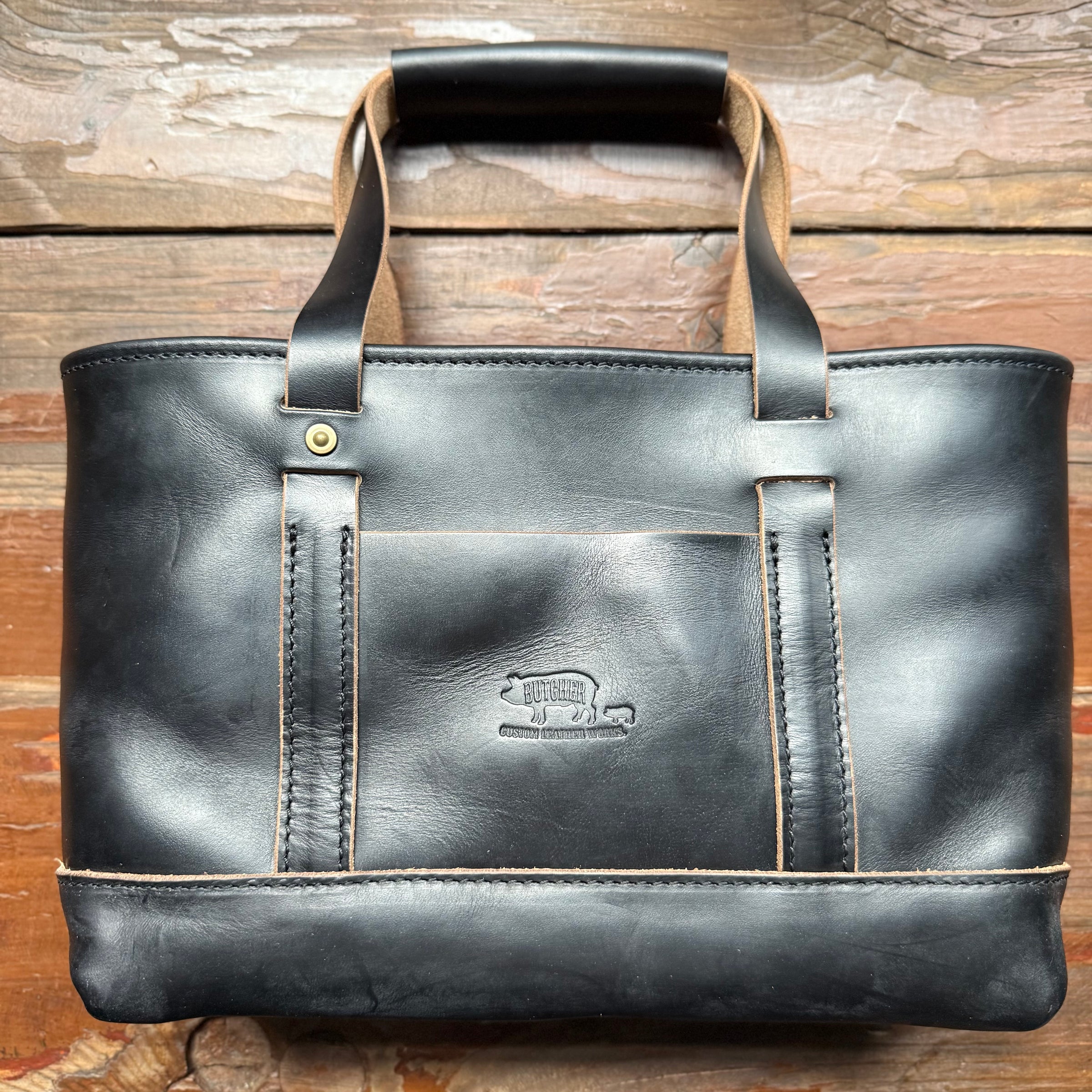 Dax tote | BUTCHER CUSTOM LEATHER WORKS.