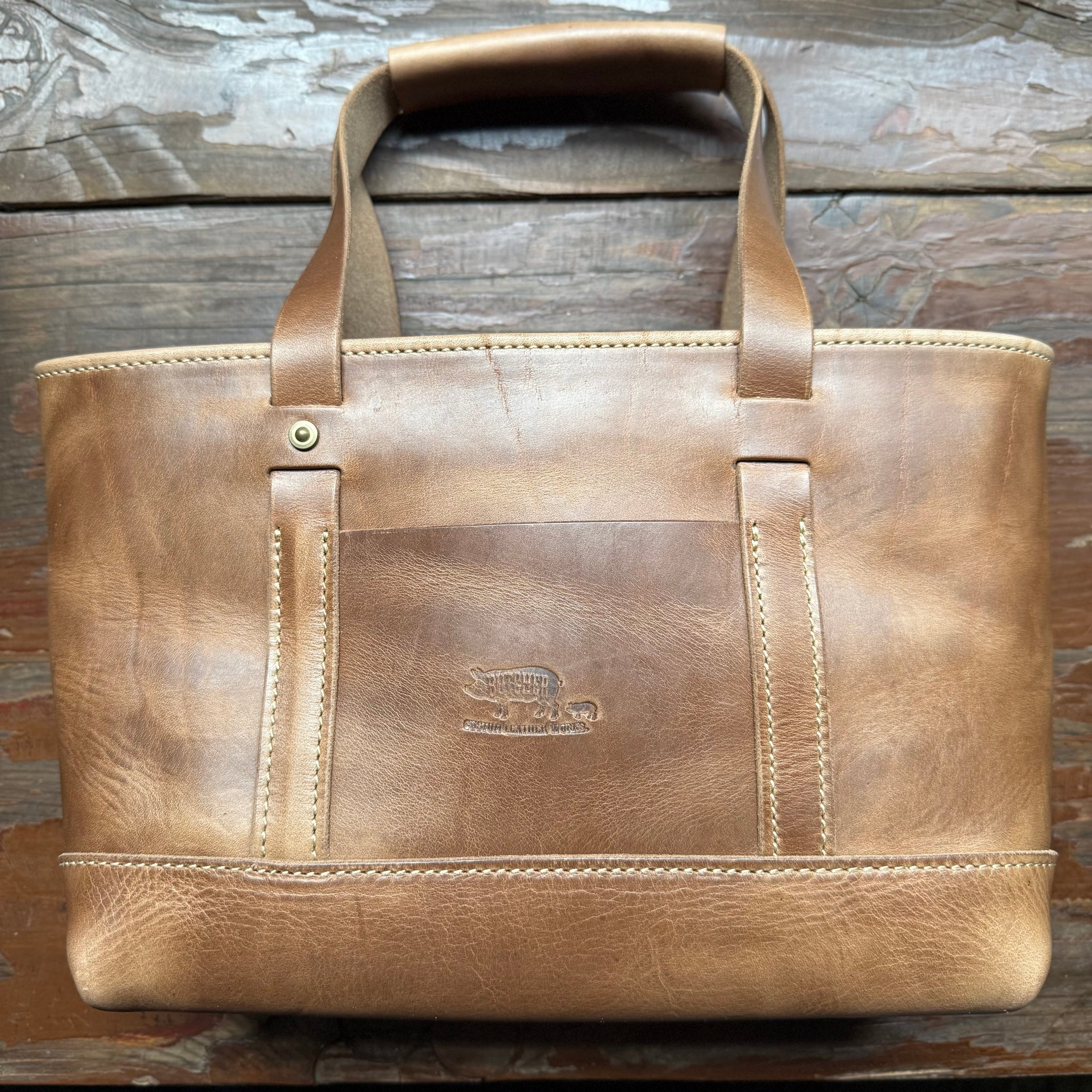Dax tote | BUTCHER CUSTOM LEATHER WORKS.