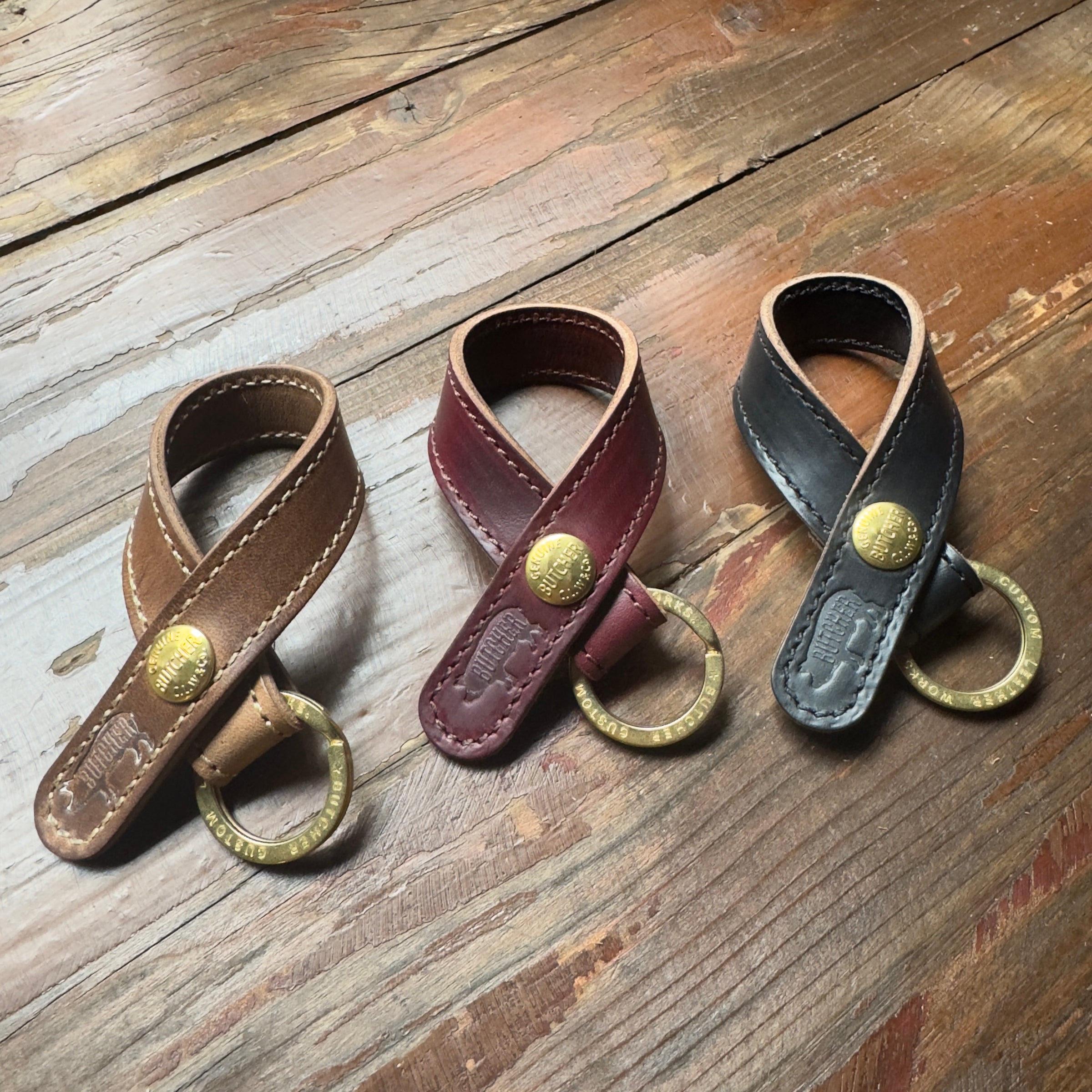 Dosoku coaster | BUTCHER CUSTOM LEATHER WORKS.