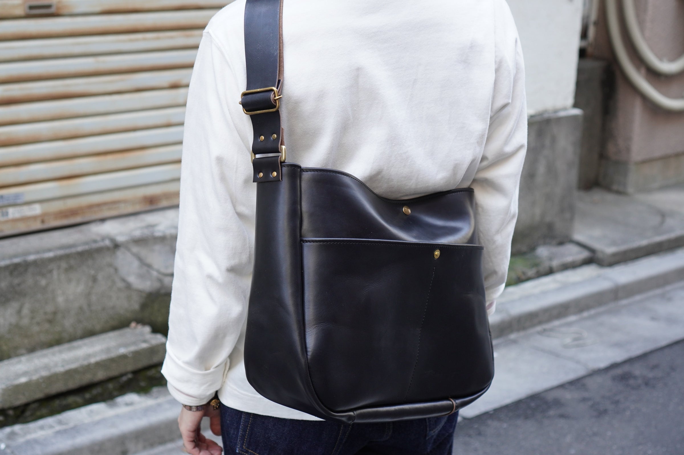 アットラスト　ニュースペーパーバッグ　butcher products Brand-News Paper Bag | TCB jeans