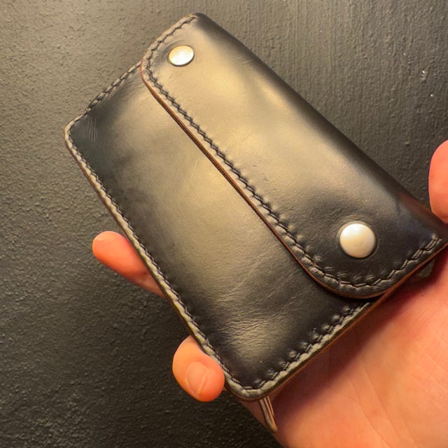 BUTCHER CUSTOM LEATHER WORKS ボックスコインケース ボックスコインケース | LEATHER CRAFT C/Rem