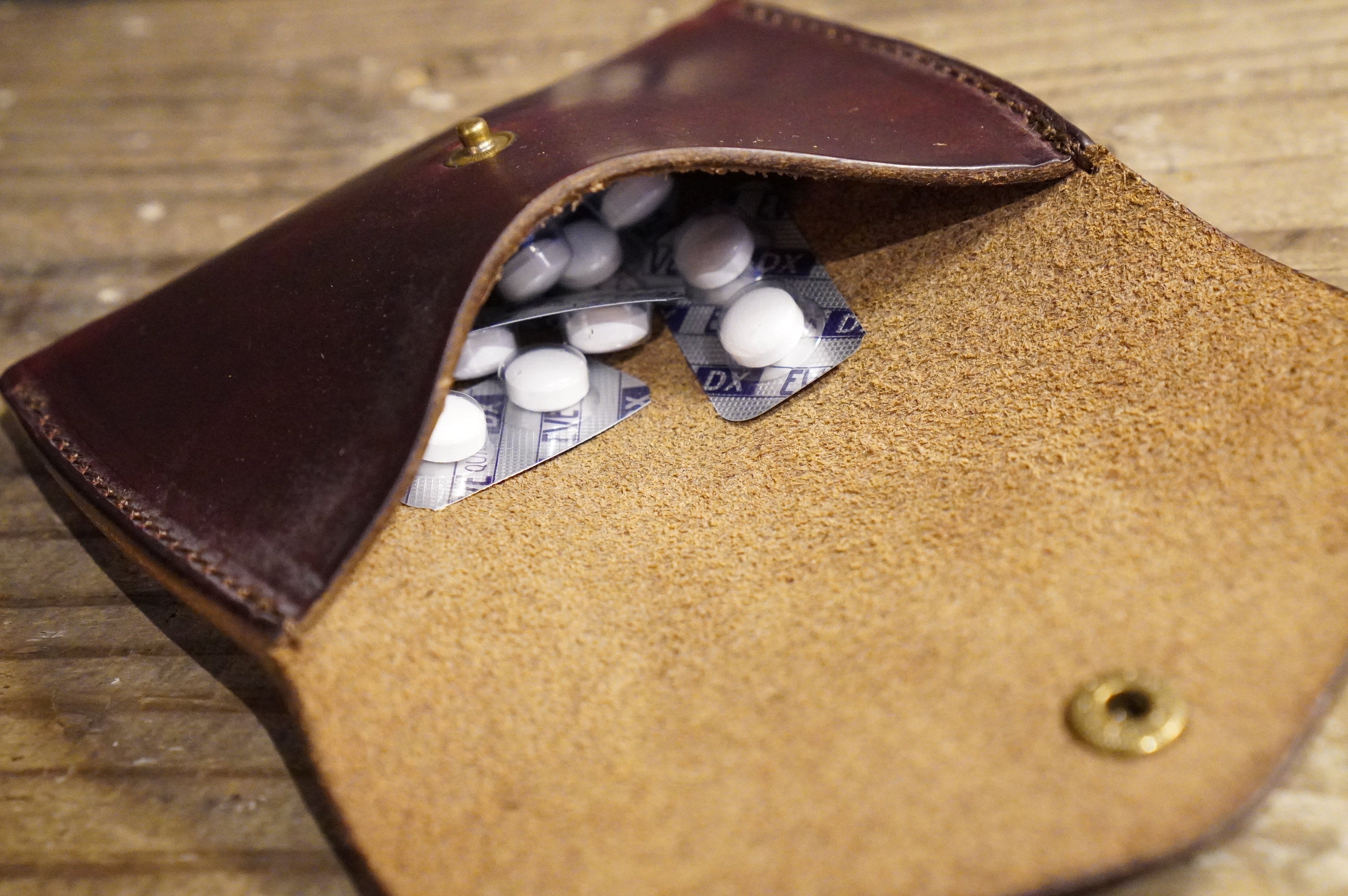 Multi mini case | BUTCHER CUSTOM LEATHER WORKS.