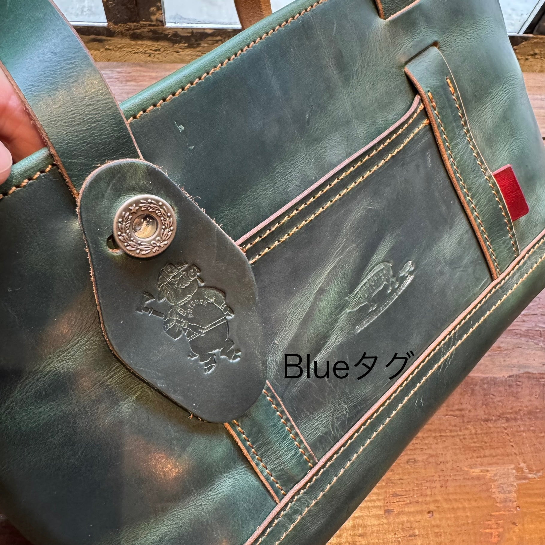 Dax tote DB | BUTCHER CUSTOM LEATHER WORKS.