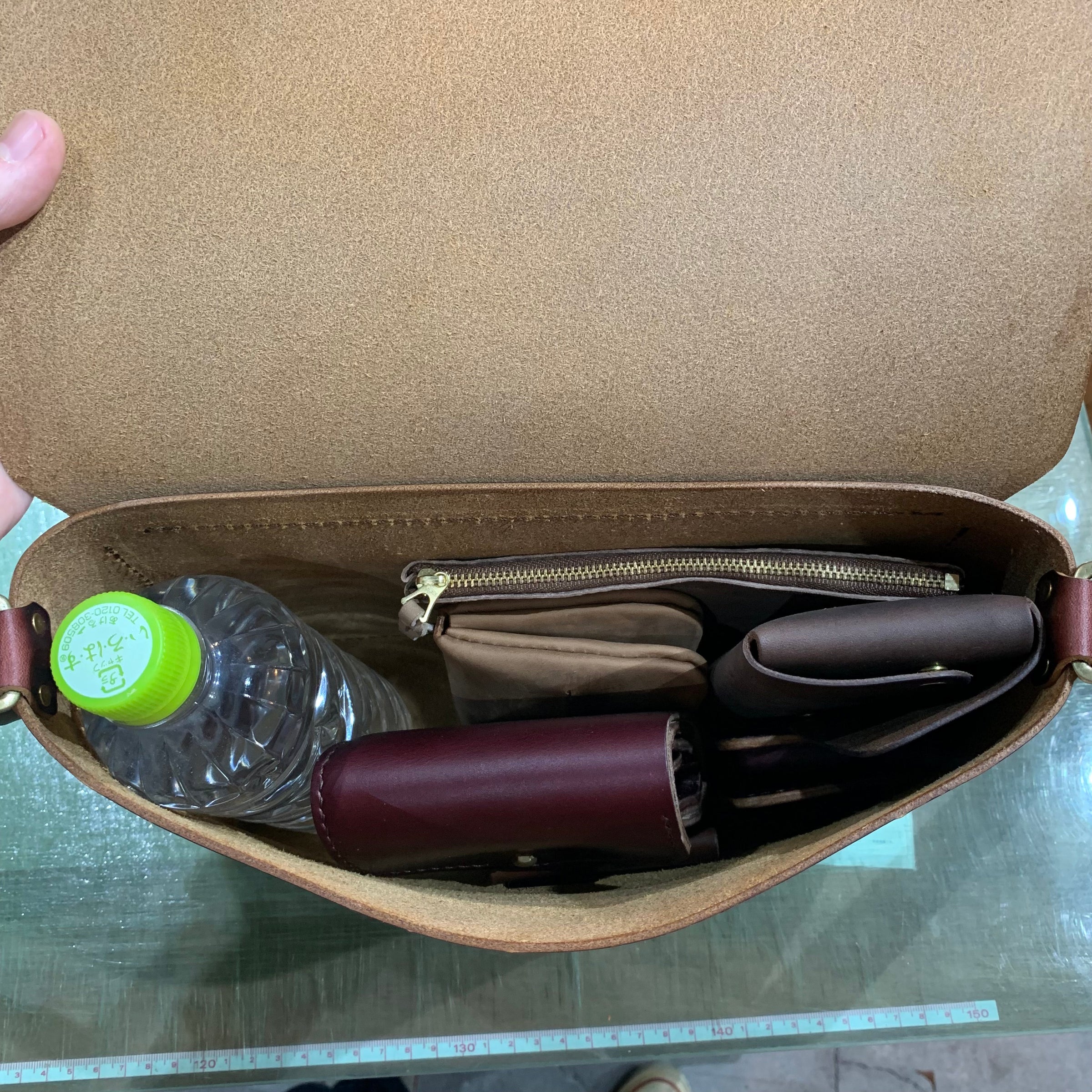 レア butcher custom leather works クロムエクセル Large Classic belt shoulder | BUTCHER CUSTOM LEATHER WORKS.