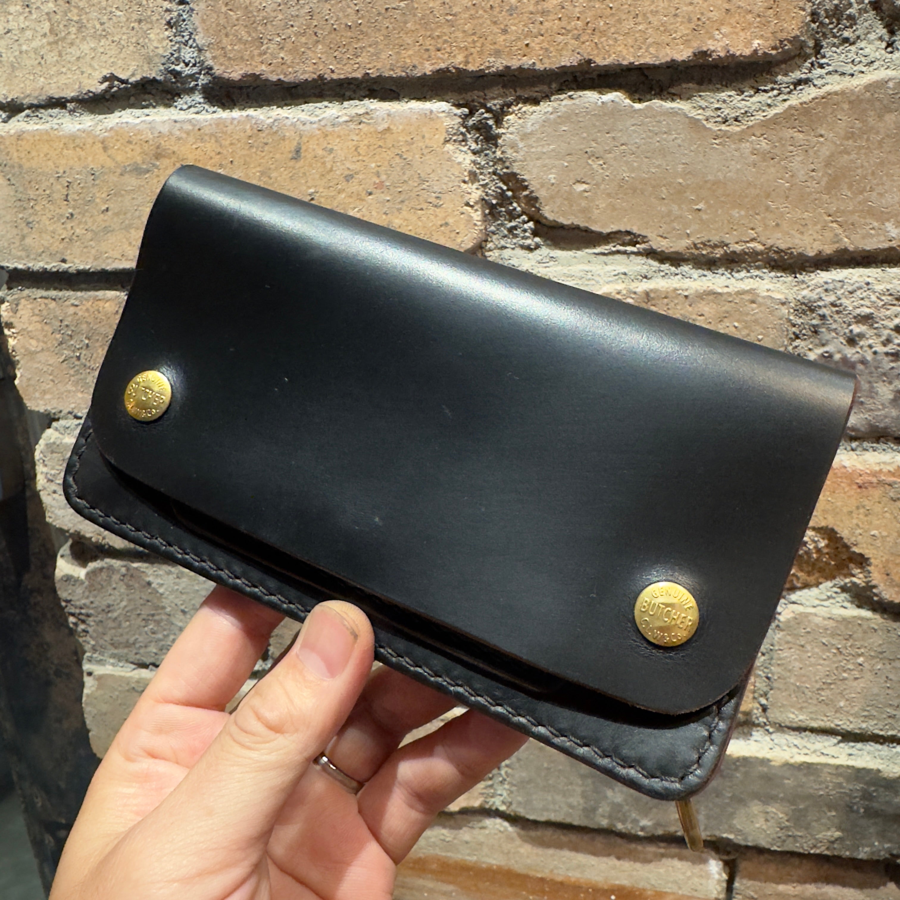 Short Truckers'wallet | BUTCHER CUSTOM LEATHER WORKS.