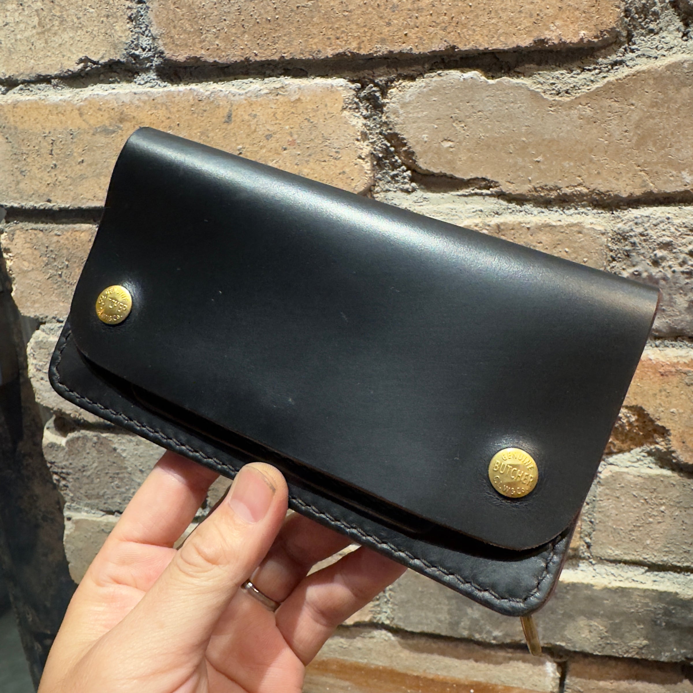 Truckers' wallet | BUTCHER CUSTOM LEATHER WORKS.