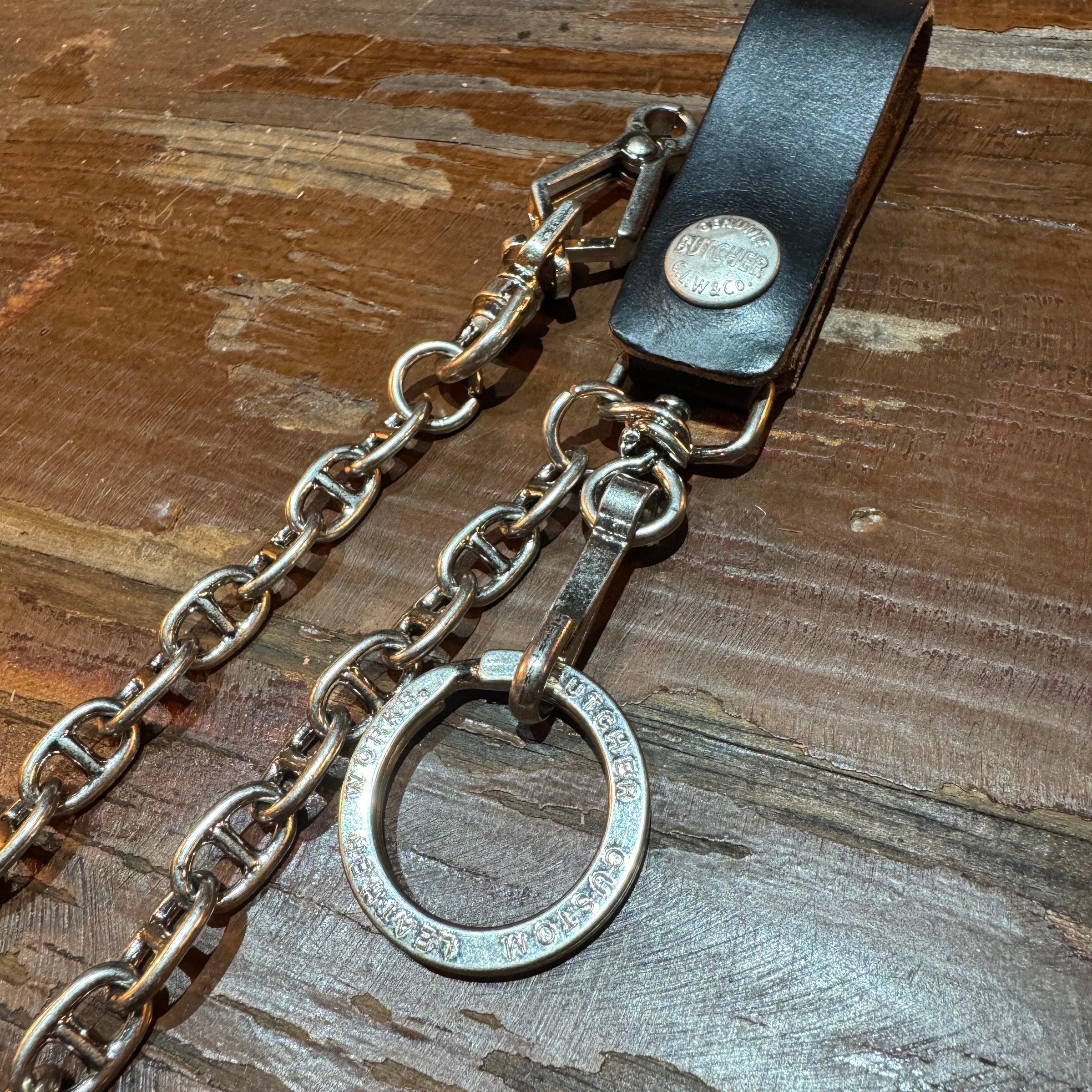 小物 US Exclusive Anchor Wallet Chain 即納 Anchor wallet chain | BUTCHER CUSTOM LEATHER WORKS.
