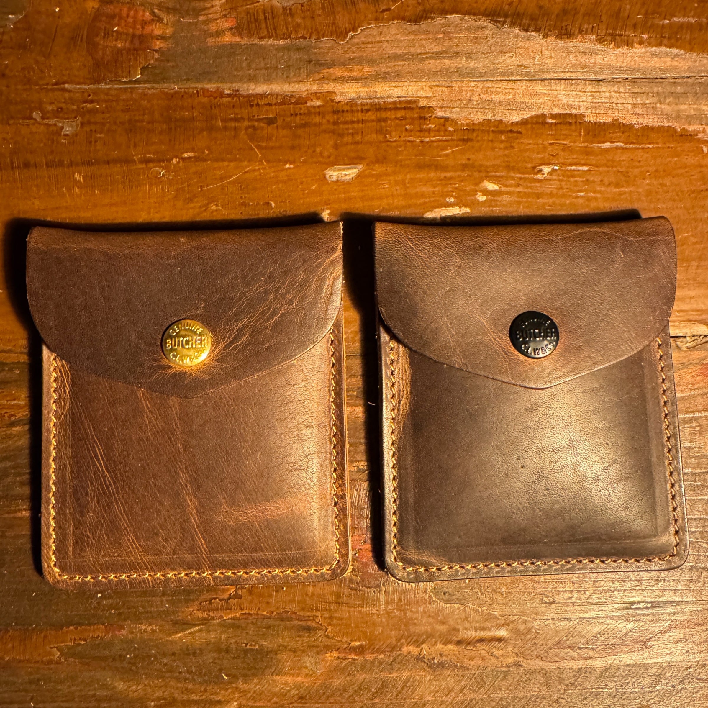 Box tote DB | BUTCHER CUSTOM LEATHER WORKS.