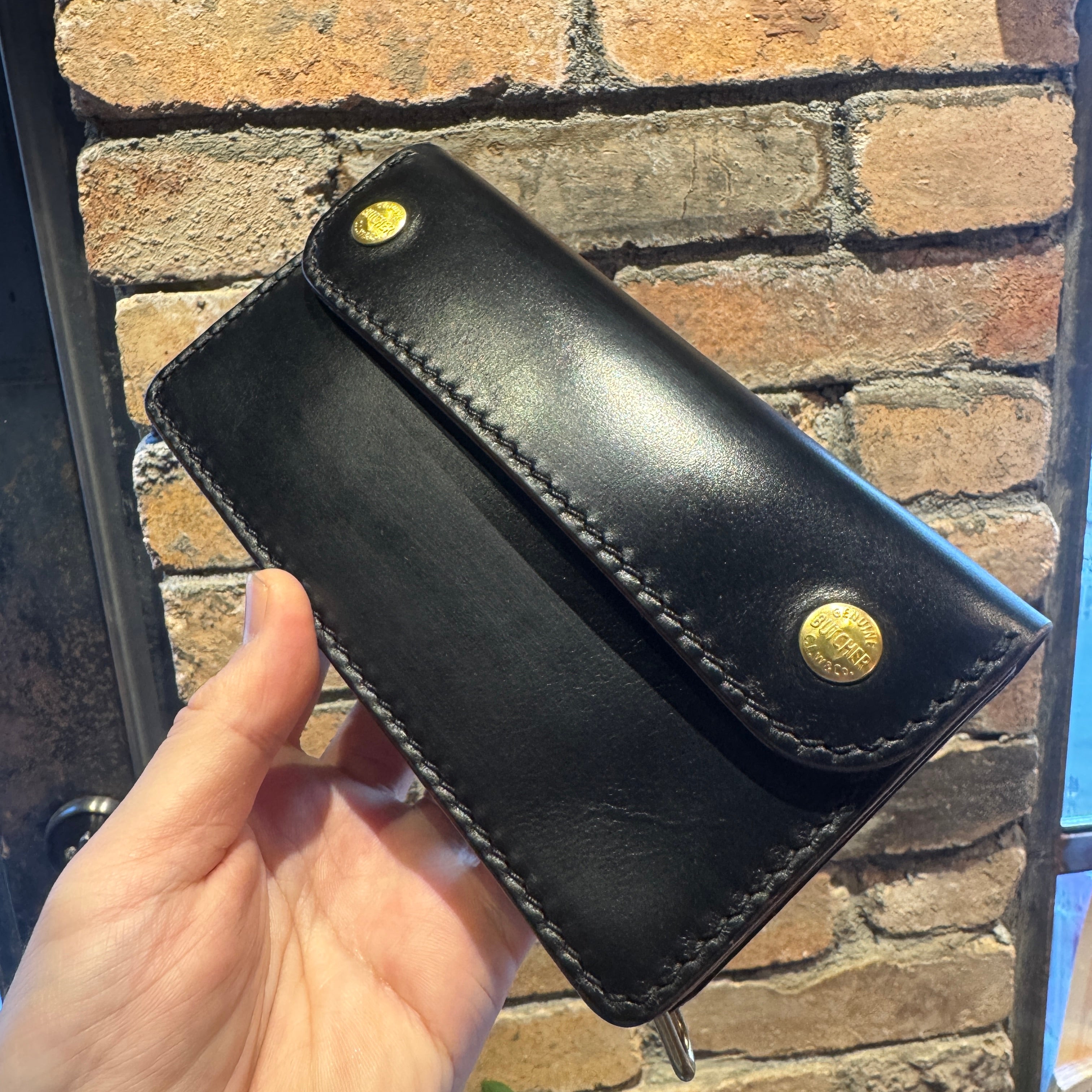 受注生産 Truckers' wallet (3層) | BUTCHER CUSTOM LEATHER WORKS.