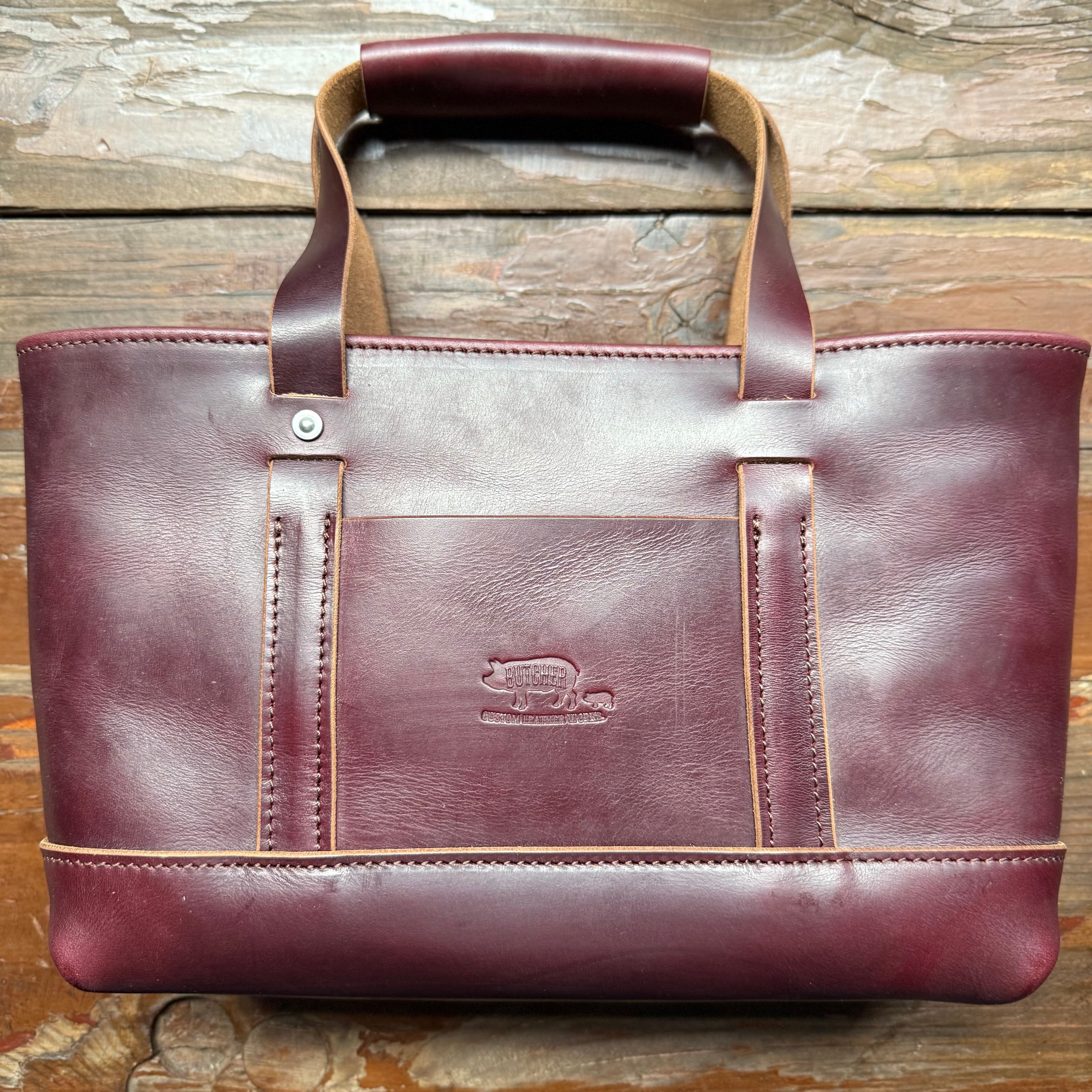 Dax tote | BUTCHER CUSTOM LEATHER WORKS.