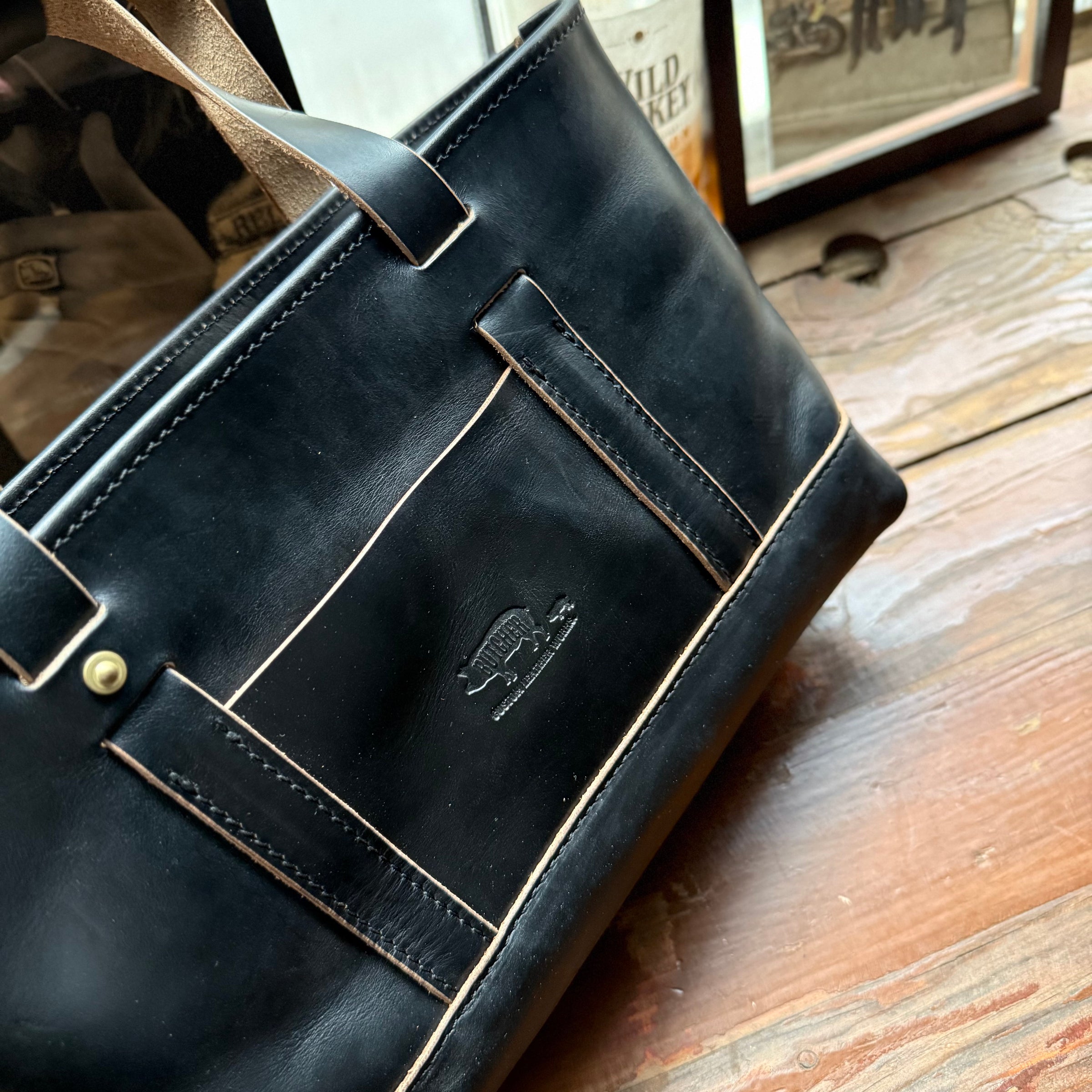 Dax tote | BUTCHER CUSTOM LEATHER WORKS.