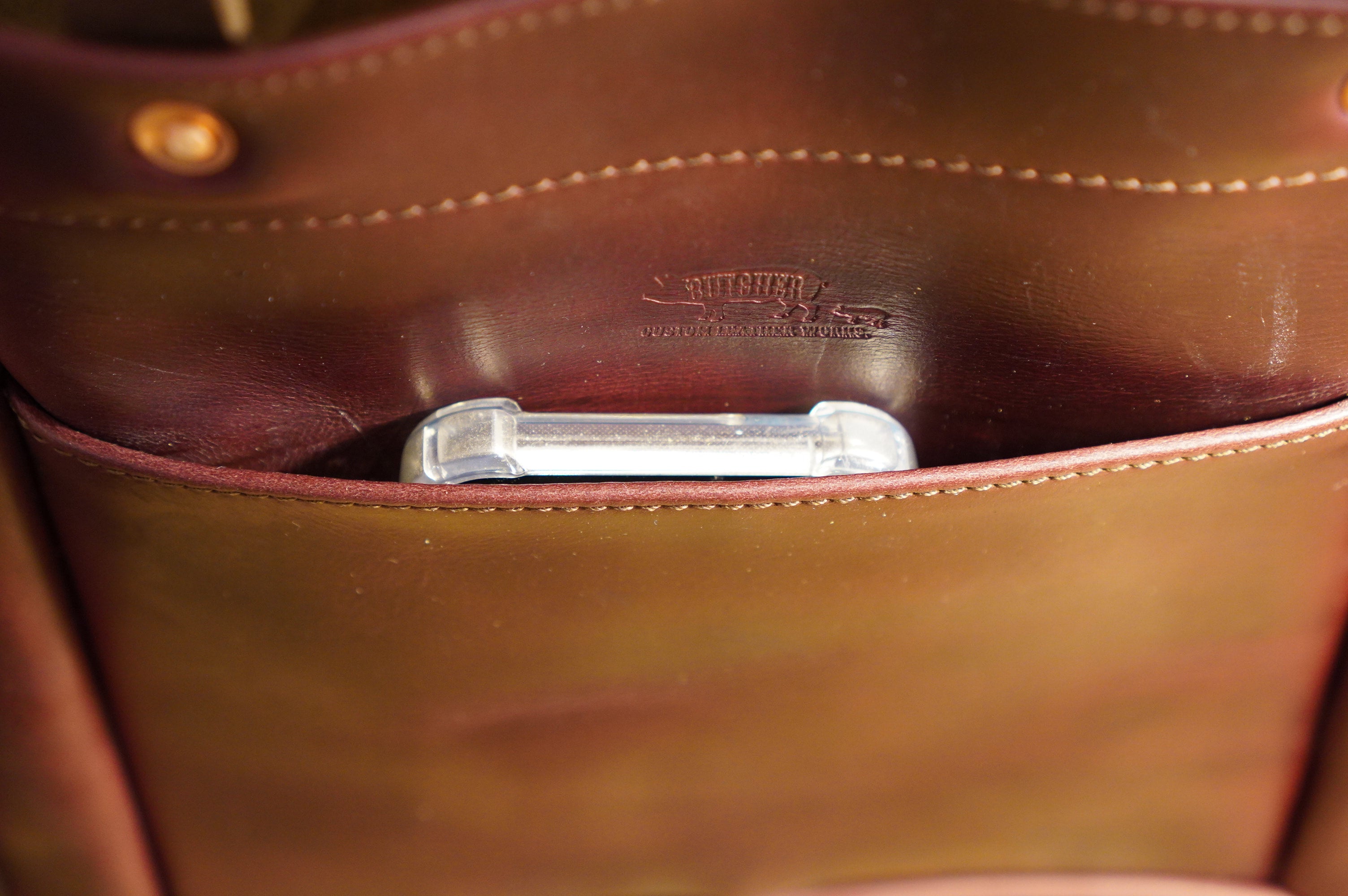 ブッチャーカスタムレザーワークス⭐︎トートバッグ &マネークリップ ブッチャーカスタムレザーワークス⭐︎トートバッグ &マネークリップ