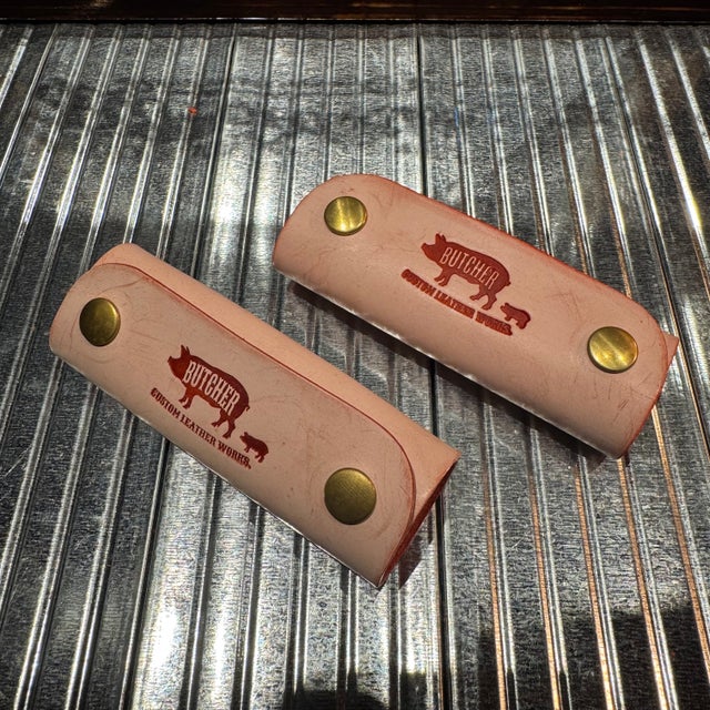 BUTCHER CUSTOM LEATHER WORKS.