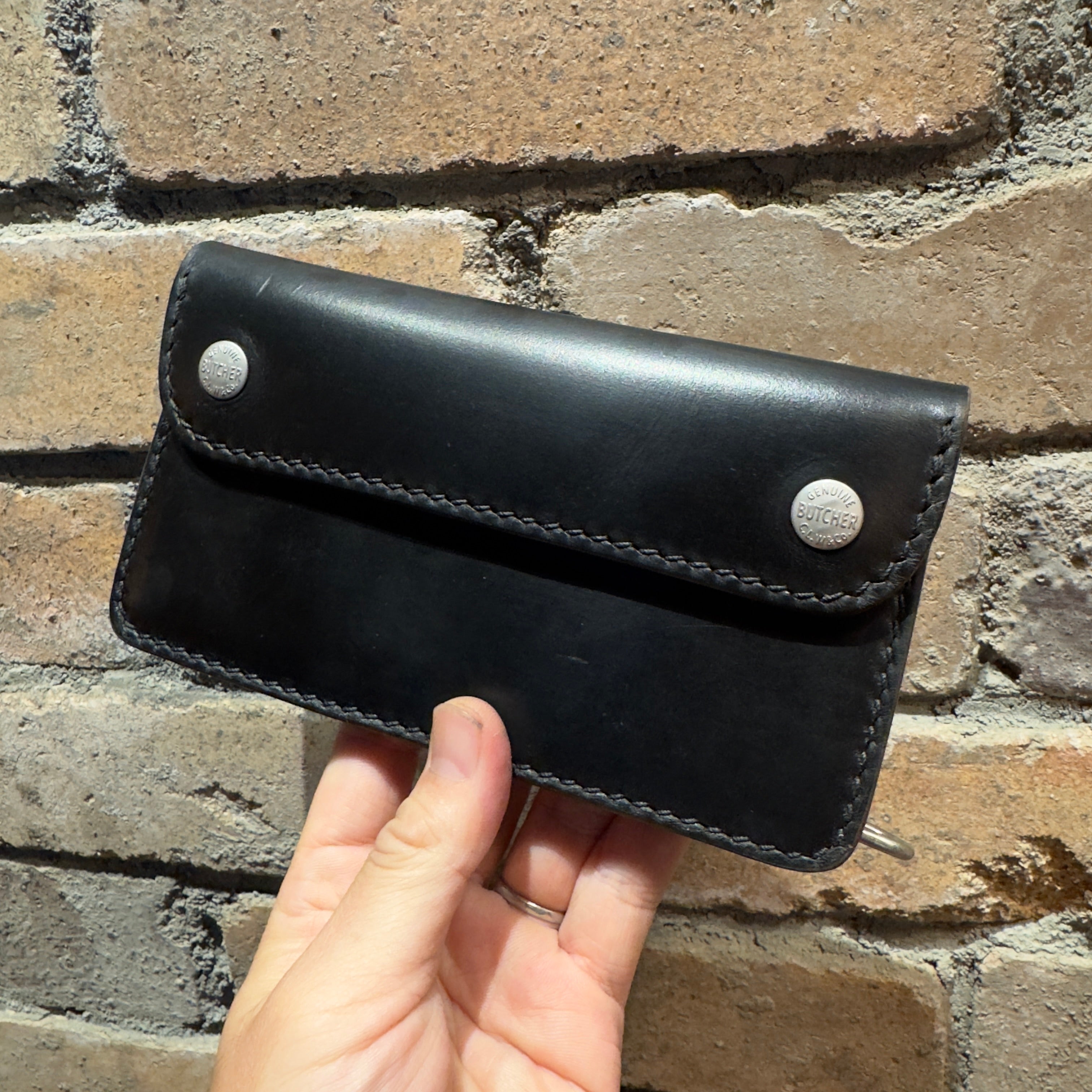 Short Truckers'wallet | BUTCHER CUSTOM LEATHER WORKS.