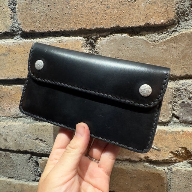 Wallet &Chain | BUTCHER CUSTOM LEATHER WORKS.