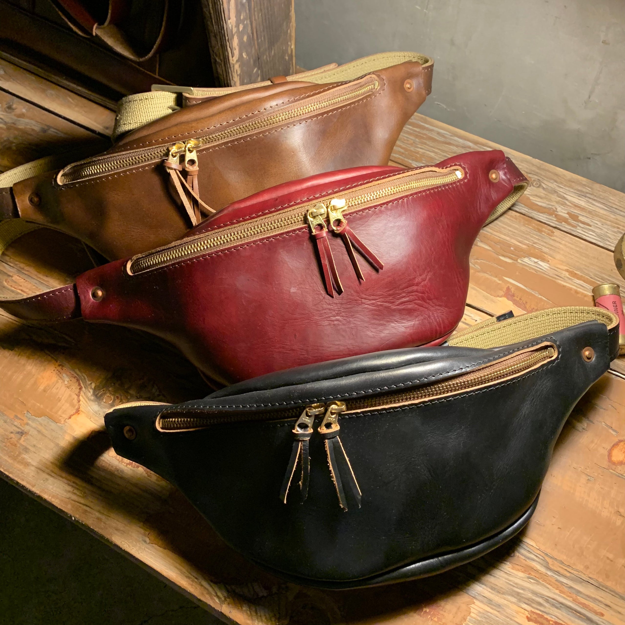 BUTCHER CUSTOM LEATHER WORKS 旧Fanny pack