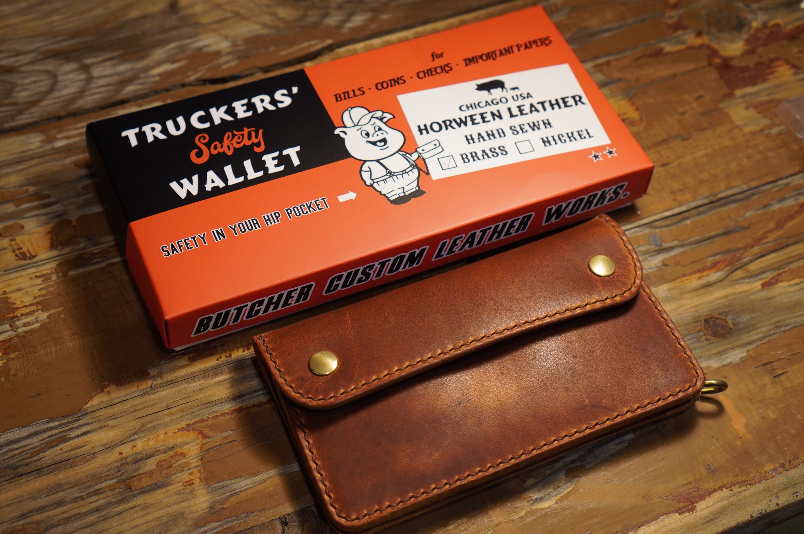 即納 Dublin Truckers' wallet | BUTCHER CUSTOM LEATHER WORKS.